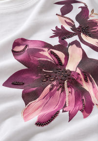T-shirt BLOOMY - white - #2