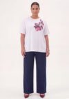 T-shirt BLOOMY - white - #1
