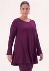 Tuniek wide bottom eco vero - Paars