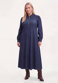 Dress midi DENIM DOLCE - indigo - #2
