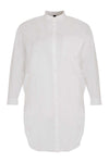 Tunic blouse cotton - white - #4