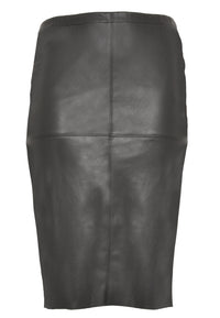 Skirt fake leather - black - #3