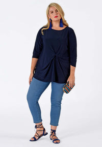 Shirt knotted DOLCE - blue - #1