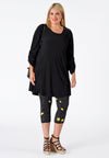 Shirt wide bot puckered DOLCE - black - #2