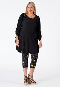 Shirt wide bot puckered DOLCE - black - #2