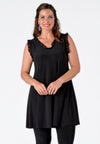 Singlet wide bottom ruffle DOLCE - black - #2