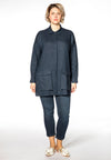 Blouse-jacket LINEN - blue - #2