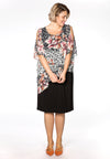 Dress double top LEOFLOWER - black - #1