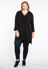Tunic double v-neck DOLCE - black - #1