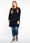 Tunic puckered shoulders dolce - blauw