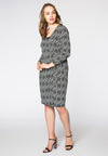 Dress cross-over CAPRI - black - #1