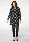 Tunic wide bot strass zebra DOT - black - #2