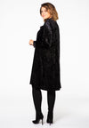 Dress puff sleeves VELVET - black - #3