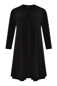 Jacket studded sleeve DOLCE - black - #4