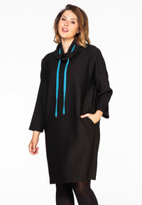 Shirt string neck - black - #1