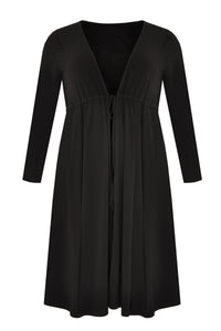 Cardigan waist string DOLCE - black - #4