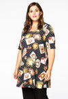 Tunic wide bottom GAMECARD - black - #2