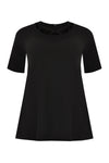 Tunic flare tape neck DOLCE - black - #4