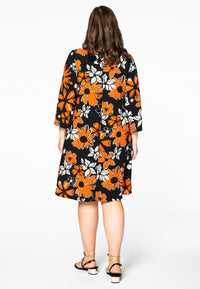 Dress slit sleeve BELLA - black - #3