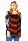 Tunic flare mix breton - blue - #2
