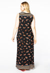 Dress long CHERRY - black - #3