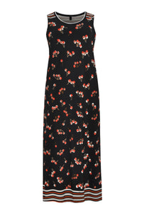 Dress long CHERRY - black - #4