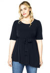 Shirt asym bottom DOLCE - blue - #2