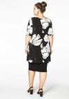 Tunic wide bottom ANNABEL - black - #3
