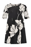 Tunic wide bottom ANNABEL - black - #4
