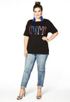 Shirt wide KARMA - black - #1