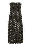 Dress strapless DOTS - black - #4