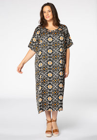 Dress straight AFRICA - white - #1