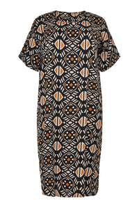 Dress straight AFRICA - green - #4