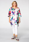 Tunic grandad collar ARIEL - white - #1