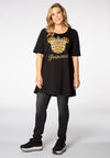 Tunic wide bottom Princess - black - #1