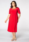 Dress tape neck DOLCE - red - #1