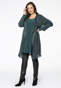 Cardigan SNAKE - green - #1