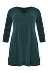 Tunic waist pleat DOLCE - green - #4