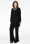 Tunic DOLCE wide bottom rings - black - #1