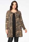 Cardigan ZEBRA - brown - #2