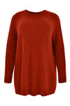 Pullover teddy - orange - #4