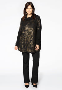 Pullover gold spray - black - #2