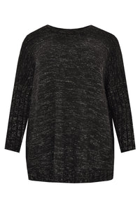 Pullover lurex - black - #4