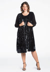 Cardigan SEQUINS - black - #2