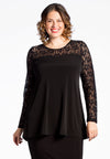 Tunic DOLCE flare lace - black - #2