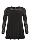 Tunic DOLCE flare lace - black - #4