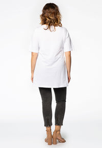 Tunic flare bicycle - white - #3
