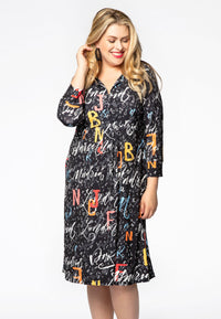 Dress LETTERS - black - #2