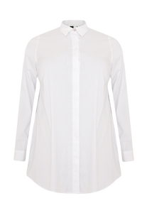 Shirt COTTON STRETCH - white - #1