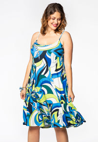 Dress spaghetti straps SEVILLA - multi - #2